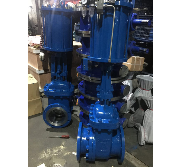 Slag off Gate Valve used in Power plant
